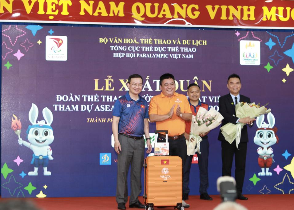 Virota hân hạnh đồng hành Đoàn thể thao người khuyết tật Việt Nam tham dự ASEAN PARAGAMES 12