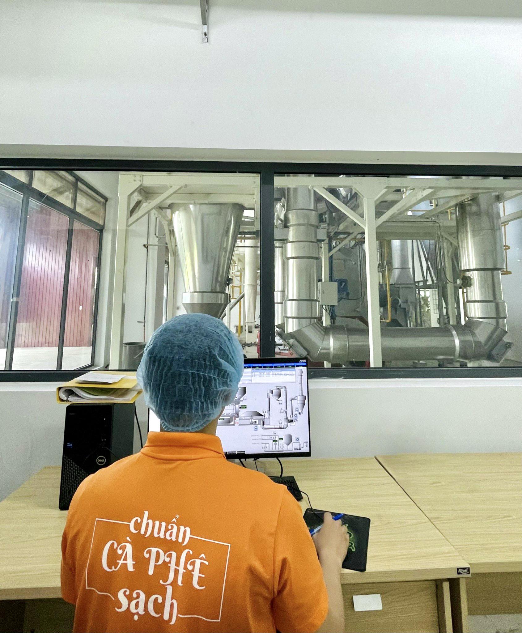 Hệ thống rang xay cà phê | Virota Cafe | Coffee roasting and grinding