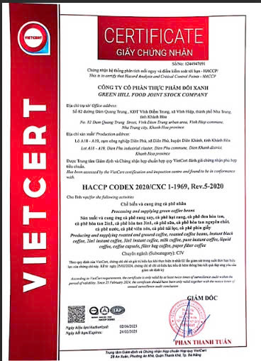 Virota Cafe | Tiêu chuẩn cà phê xuất khẩu | Xuất khẩu cà phê | vietnam coffee export