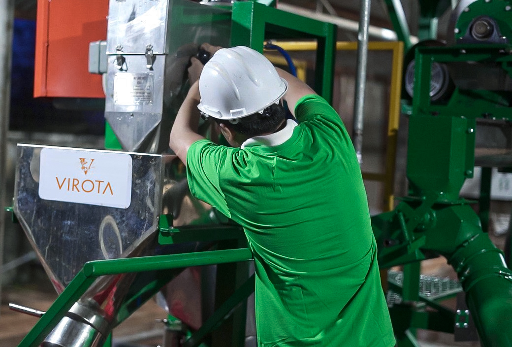 Virota Cafe | Hệ thống chế biến ướt cà phê | Wet processing | Washed processing