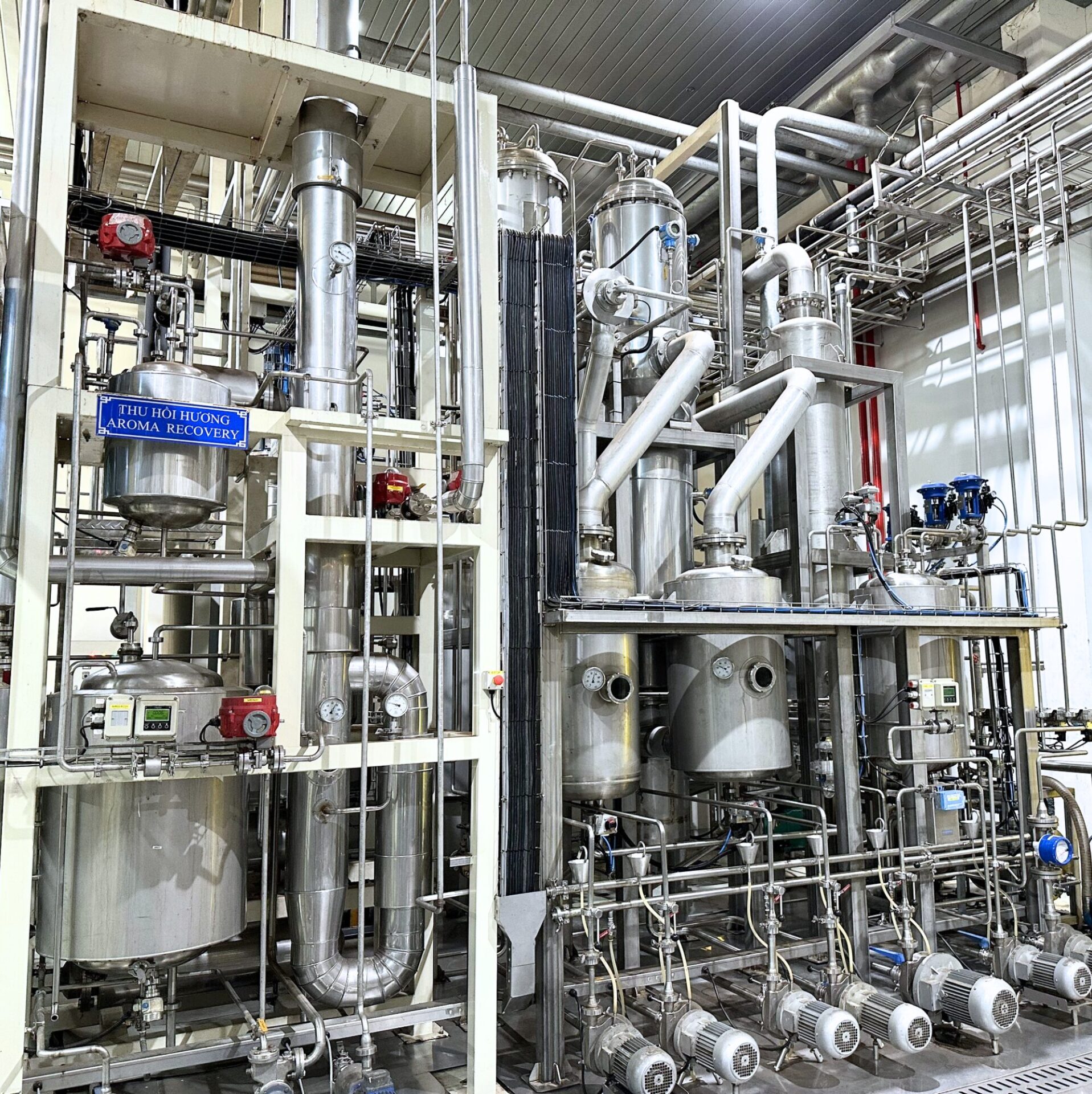 Hệ thống thu hồi hương cà phê | Coffee aroma recovery system | Virota Cafe